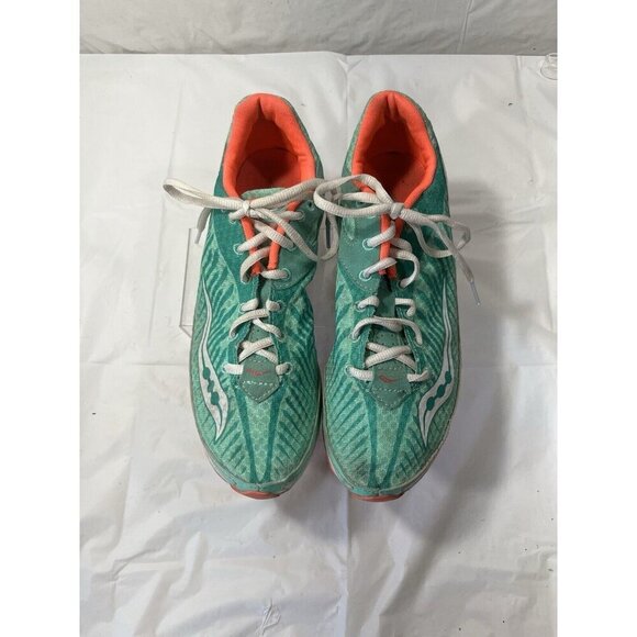 Saucony Kilkenny XC5 SPI Track Cleats Women's Size 9.5 Aqua Coral - Picture 2 of 16